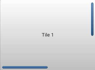 Tileview example in LittlevGL